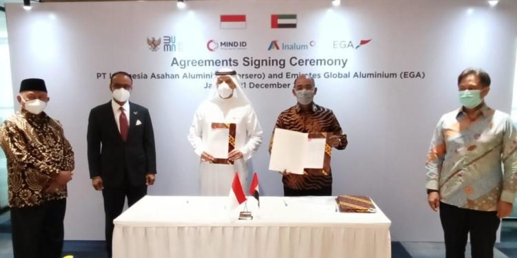 Investasi USD800 Juta, Inalum-EGA Lanjutkan Kolaborasi Proyek Smelter Aluminium 1 Investasi USD800 Juta, Inalum-EGA Lanjutkan Kolaborasi Proyek Smelter Aluminium