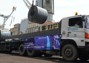 Krakatau Steel Ekspor Baja 31,76 Kiloton ke Malaysia