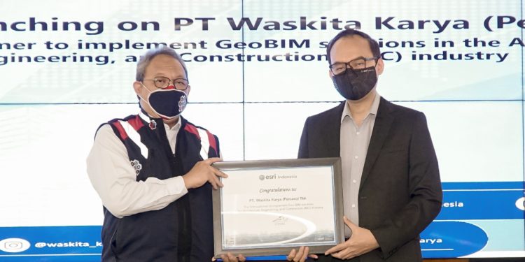 Waskita Karya dan Esri Indonesia Kolaborasi Proyek Landmark Berbasis GeoBIM