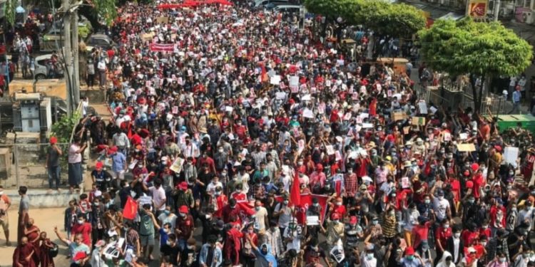 Rezim Hasil Kudeta di Myanmar Mulai Represif, Warga Sipil Ditangkap
