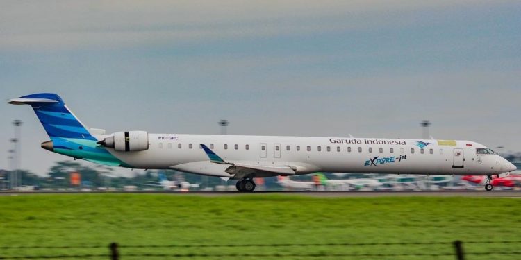 Garuda Indonesia Akhiri Kontrak Sewa 12 Pesawat Bombardier NAC