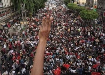 Krisis di Myanmar: Rakyat Sipil Mogok Massal Tuntut Pemulihan Demokrasi