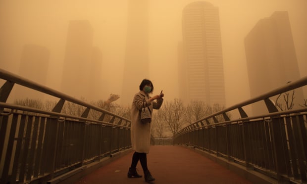 Dampak Perubahan Iklim, Beijing Diterjang Badai Pasir