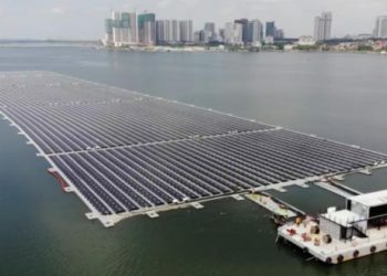 Sunseap Group Singapura Sukses Bangun PLTS Apung Terbesar di Dunia