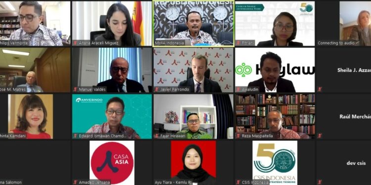 CSIS Indonesia dan Casa Asia Luncurkan Forum Indonesia-Spanyol