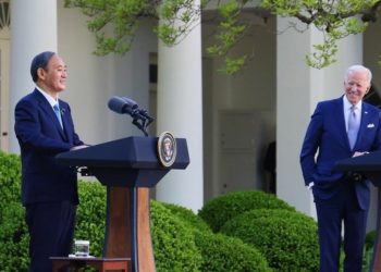 Joe Biden dan Yoshihide Suga Sepakat Perkuat Aliansi Hentikan Agresifitas China