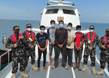 5 Nelayan Indonesia yang Ditangkap Aparat Malaysia Berhasil Dibebaskan