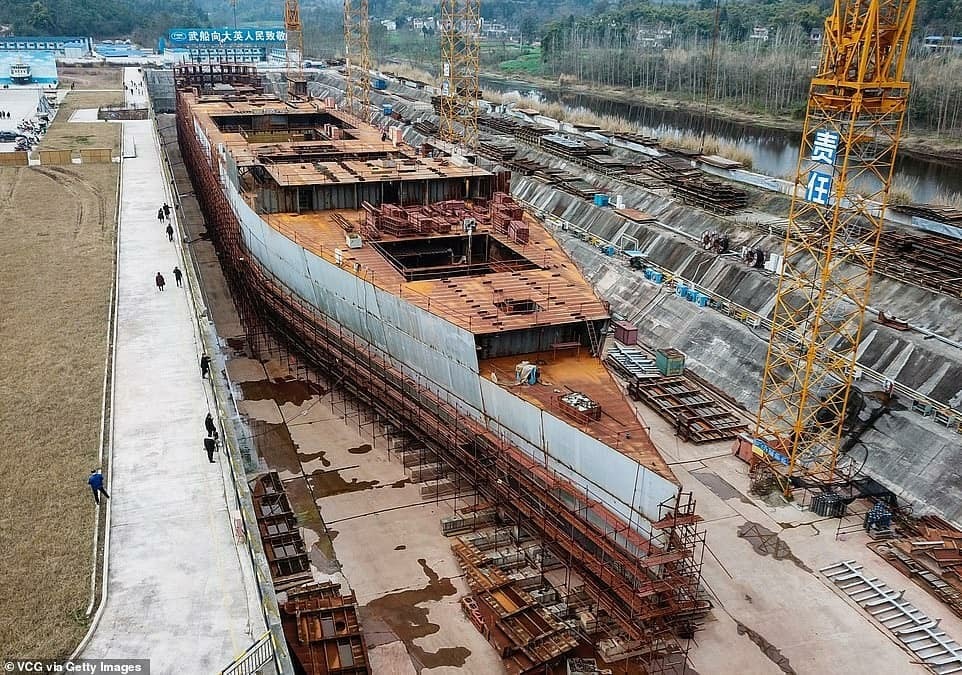 Investasi Rp2,2 Triliun, China Bangun Replika Kapal Titanic untuk