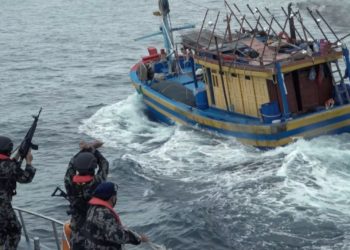 Indonesia Ringkus 6 Kapal Ikan Vietnam di Laut Natuna Saat Masa Libur Lebaran
