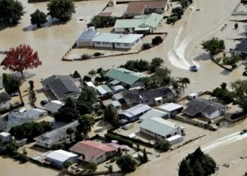 Selandia Baru Diterjang Banjir, Militer Dikerahkan Evakuasi Penduduk 1