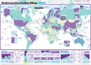 New Submarine Cable Map Visualizes More Than $8 Billion in New Cable Investments