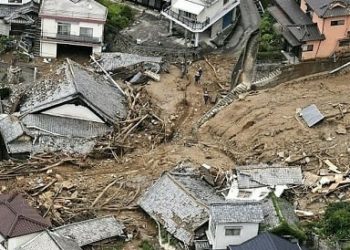 Bencana Longsor di Jepang, Puluhan Orang Hilang