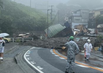 Bencana Longsor di Jepang, 80 Orang Masih Hilang