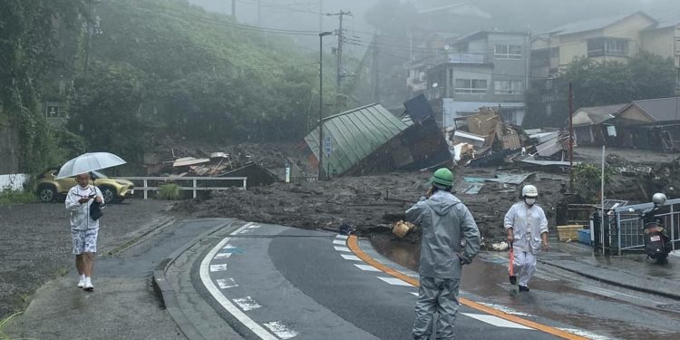 Bencana Longsor di Jepang, 80 Orang Masih Hilang