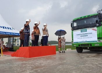 Tanoto Foundation Sumbang 500 Ton Oksigen untuk Indonesia