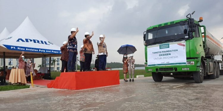 Tanoto Foundation Sumbang 500 Ton Oksigen untuk Indonesia