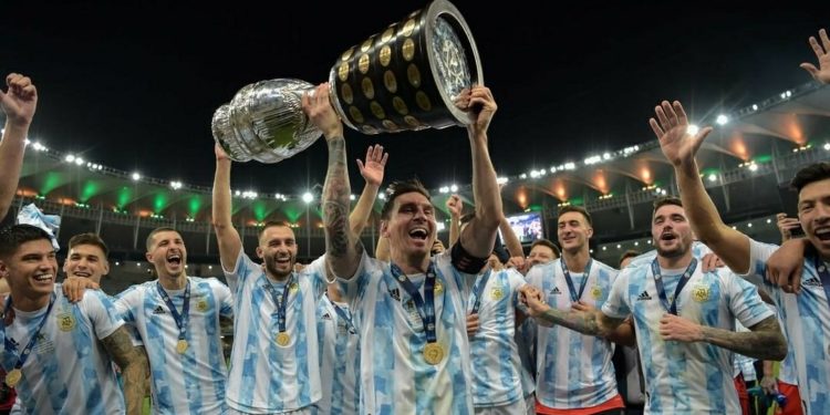 Messi Pimpin Argentina Juara Copa America 2021