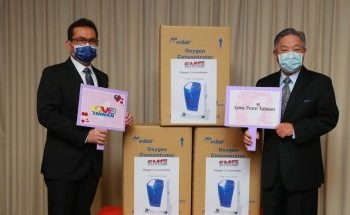 Taiwan Sumbang 200 Oxygen Concentrator untuk Indonesia