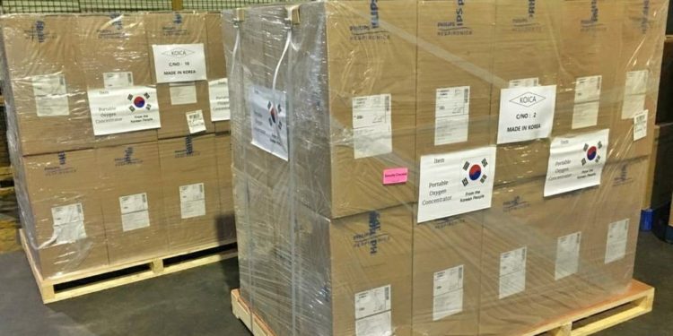 Korea Selatan Sumbang 200 Oxygen Concentrators untuk Indonesia