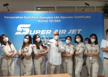 Era Baru Penerbangan Milenial, Super Air Jet Resmi Beroperasi di Indonesia