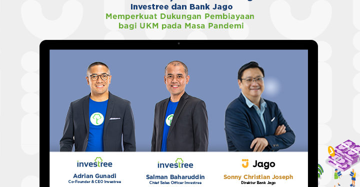 Investree dan Bank Jago Kolaborasi sebagai Lender Institusi di Indonesia