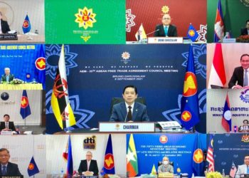 Rangkaian Pertemuan AEM ke-53, ASEAN Dorong Implementasi RCEP Awal 2022