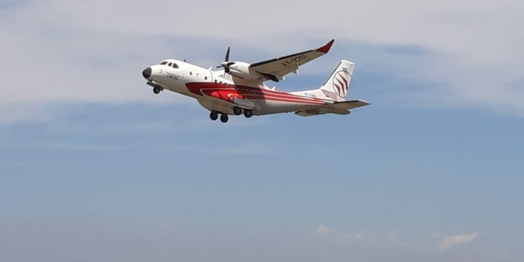 Indonesia Sukses Uji Terbang Perdana CN 235-220 Menggunakan Bioavtur J2.4