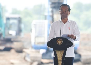 Presiden Jokowi Groundbreaking Pabrik Baterai Kendaraan Listrik Pertama di ASEAN