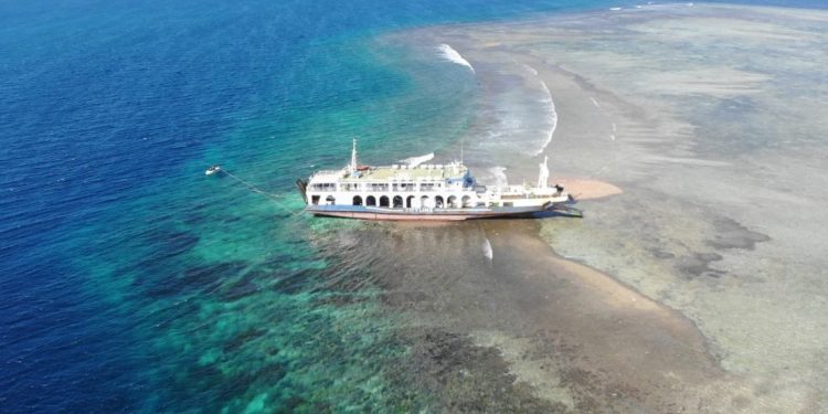 Kapal Kandas di Lombok Timur Hancurkan Terumbu Karang