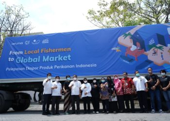 Indonesia Lepas Ekspor 40 Ton Rajungan ke Pasar Amerika Utara