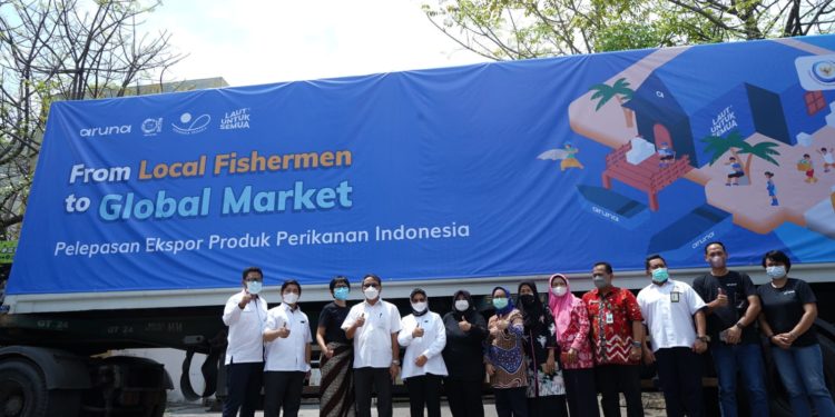 Indonesia Lepas Ekspor 40 Ton Rajungan ke Pasar Amerika Utara