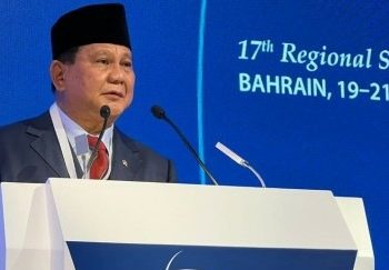 Prabowo Bicara Perdamaian Dunia di Bahrain