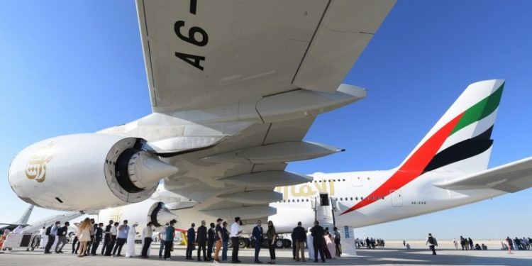 Dubai Airshow: Emirates Pamerkan Pesawat A380 dengan Konfigurasi 4 Kelas
