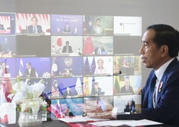 KTT ASEM ke-13: Jokowi Galang Pemimpin Asia-Eropa Capai Target Vaksinasi WHO