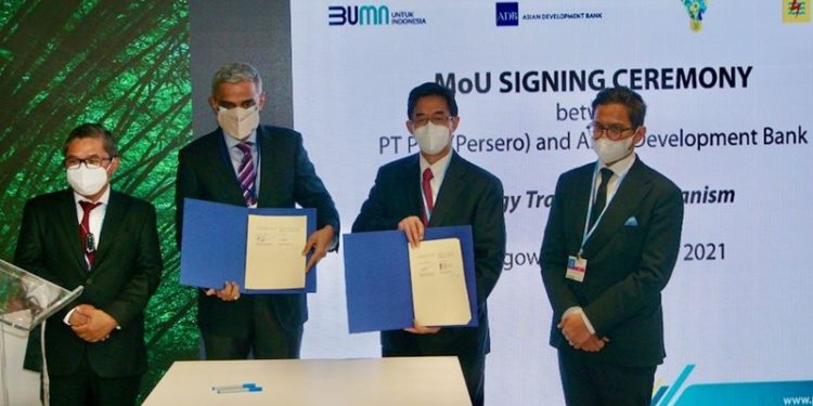 ADB dan PLN Teken Kerjasama Netral Karbon 2060 di Indonesia