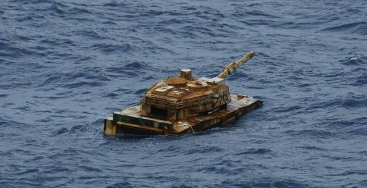 Perusahaan Migas Rusia Temukan Benda Mirip Tank Mengapung di Laut Natuna