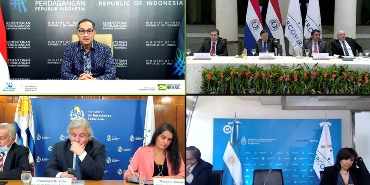 Indonesia dan MERCOSUR Luncurkan Perundingan Dagang IM-CEPA