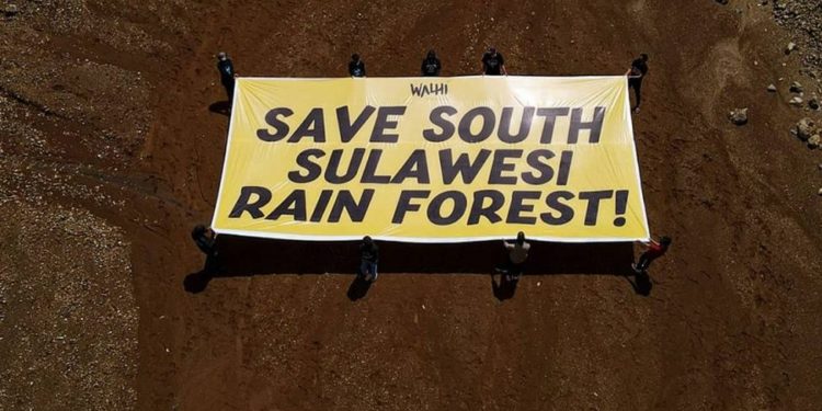 Pertambangan Nikel Hancurkan Hutan Hujan di Sulawesi