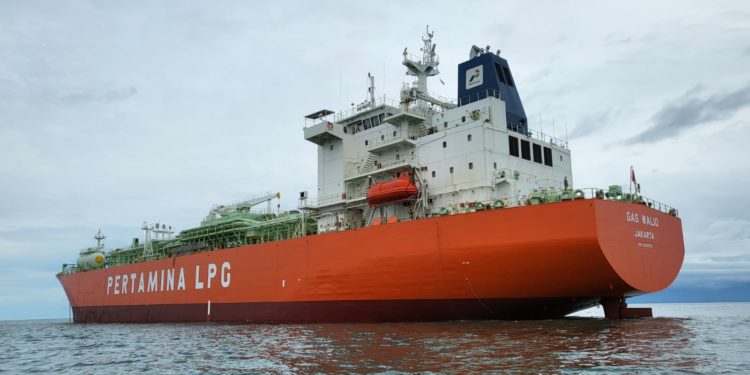 Kapal Tanker MT Gas Walio Pertamina Siap Berlayar ke Asia-Australia