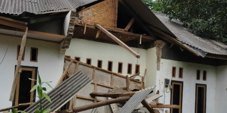 Gempa M 6,6 Banten: 257 Rumah Rusak Parah