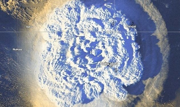 Tsunami di Tonga, Negara-negara di Kawasan Pasifik Siaga Tinggi