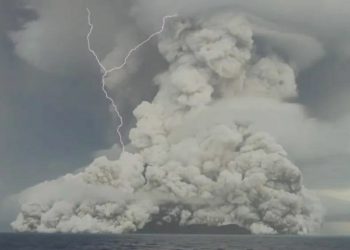 Gunung Api di Tonga Kembali Erupsi, Nasib 5 Warga Indonesia Belum Jelas