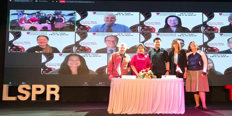 LSPR Jakarta Perluas Kolaborasi dengan New York Film Academy