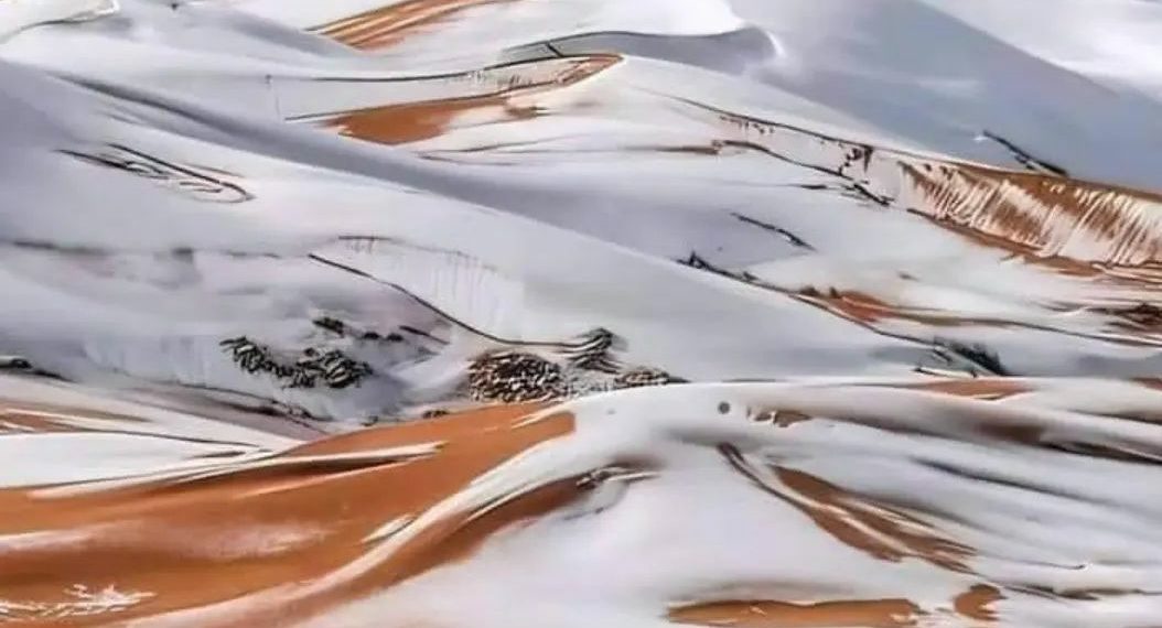 Efek Perubahan Iklim, Gurun Sahara Diselimuti Salju