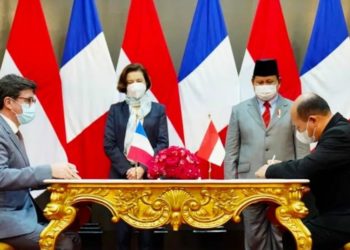 Indonesia dan Prancis Teken Kontrak Pembelian Jet Tempur Rafale