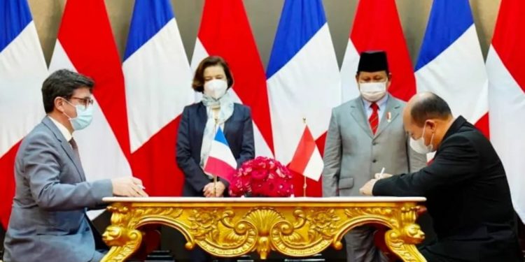 Indonesia dan Prancis Teken Kontrak Pembelian Jet Tempur Rafale