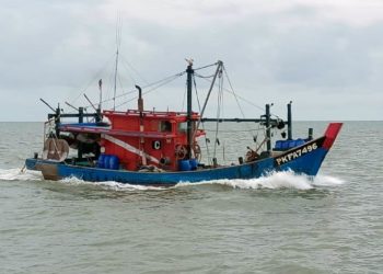 ILLEGAL FISHING: Kapal Malaysia Kembali Ditangkap di Selat Malaka