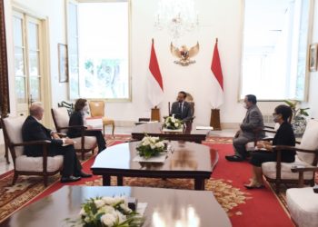 Jokowi Bertemu Menteri Angkatan Bersenjata Prancis Bahas Indo Pasifik