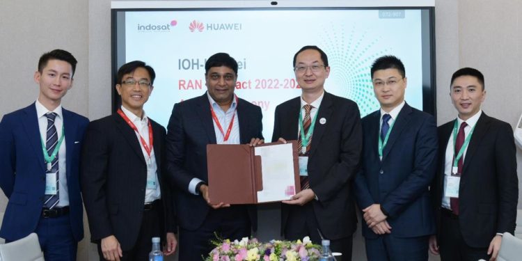 IOH dan Huawei Kolaborasi Percepat Integrasi RAN di Indonesia