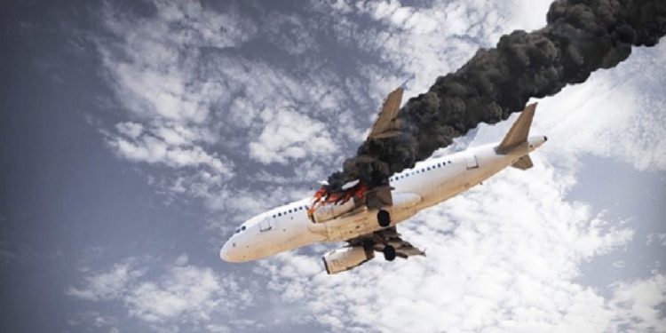 Pesawat China Eastern Dilaporkan Jatuh dan Terbakar